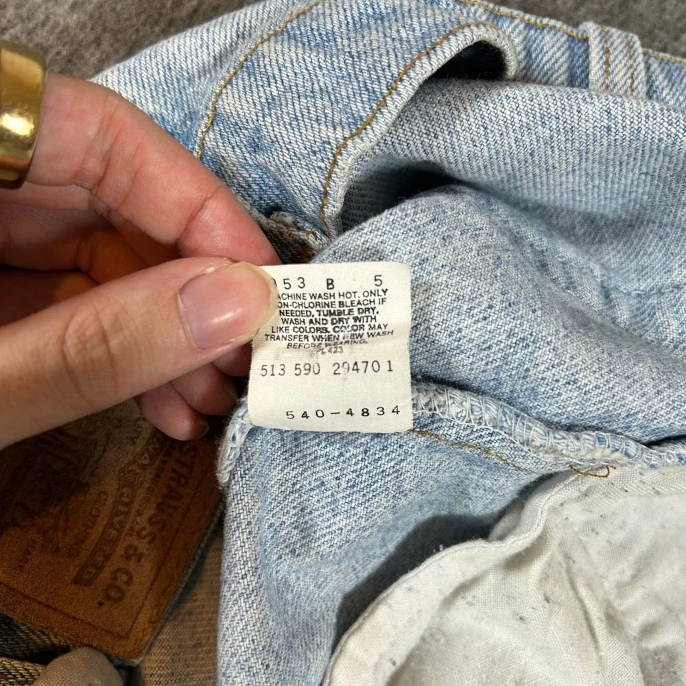 Vintage Levis 540 Relaxed Jeans Mens 36x32 Fit 35x31 Straight Leg USA 1990 Faded